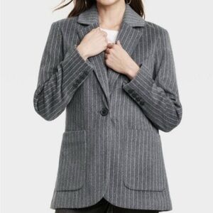 Universal Thread Charcoal Pinstripe Blazer